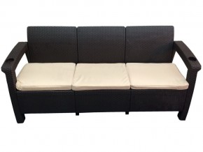 Диван Yalta Sofa 3 Set шоколадный в Нязепетровске - nyazepetrovsk.mebel74.com | фото 1