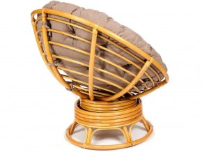 Кресло-качалка Papasan w 23/01 B с подушкой Honey, экошерсть Коричневый в Нязепетровске - nyazepetrovsk.mebel74.com | фото 2