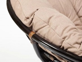 Кресло Papasan 23/01 W с подушкой Antique brown, экошерсть Коричневый в Нязепетровске - nyazepetrovsk.mebel74.com | фото 4