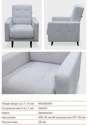 Кресло Сканди в Нязепетровске - nyazepetrovsk.mebel74.com | фото 3