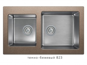 Мойка комбинированная Tolero twist TTS-840 Темно-бежевый 823 в Нязепетровске - nyazepetrovsk.mebel74.com | фото