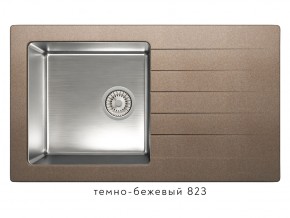 Мойка комбинированная Tolero twist TTS-860 Темно-бежевый 82 в Нязепетровске - nyazepetrovsk.mebel74.com | фото