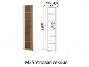 Угловая секция Глэдис М25 Дуб золото в Нязепетровске - nyazepetrovsk.mebel74.com | фото 2