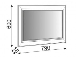 Зеркало Саванна М07 в Нязепетровске - nyazepetrovsk.mebel74.com | фото 2